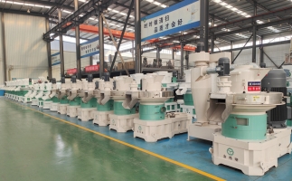 新購進的木屑顆粒機為什么壓制不成型散料多？