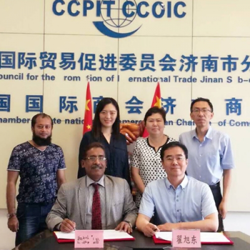 孟加拉國(guó)工商聯(lián)合會(huì)董事Runu先生和Raz先生來(lái)我公司考察訪(fǎng)問(wèn)